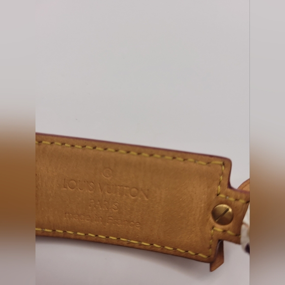 Louis Vuitton Murakami Multicolor White Logo Leather Bracelet - Picture 3 of 4